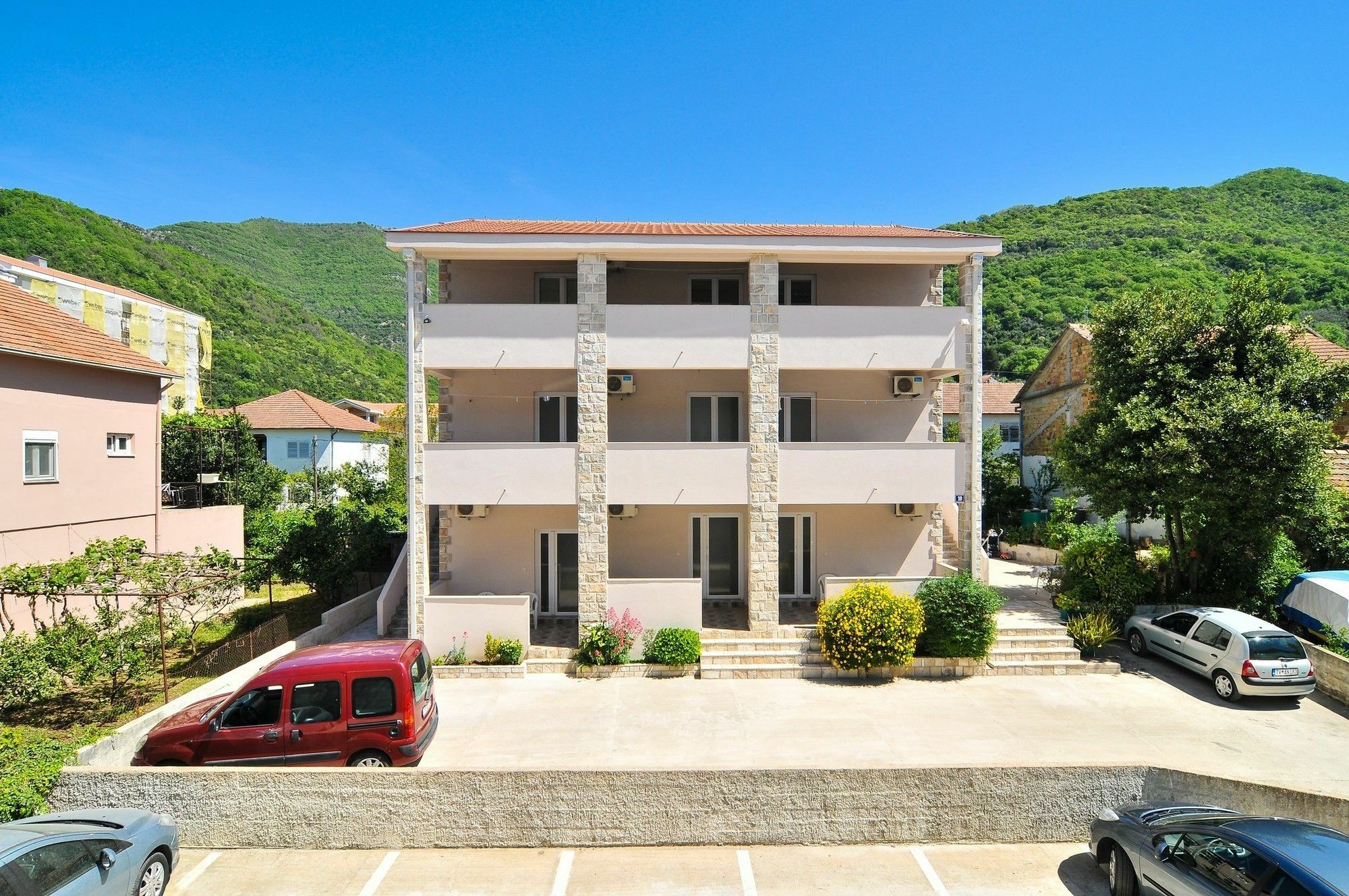 Apartments Samardzic Teodo Esterno foto